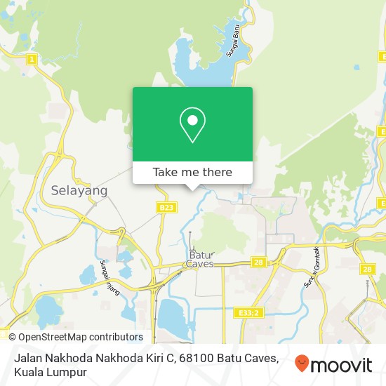 Jalan Nakhoda Nakhoda Kiri C, 68100 Batu Caves map