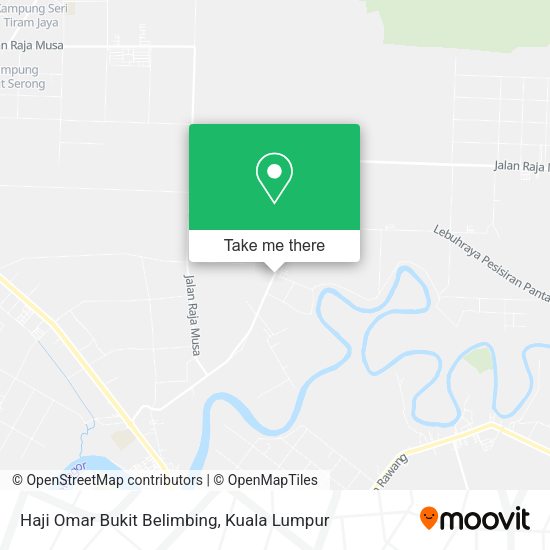 Haji Omar Bukit Belimbing map