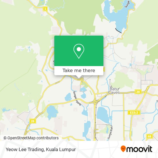 Yeow Lee Trading map