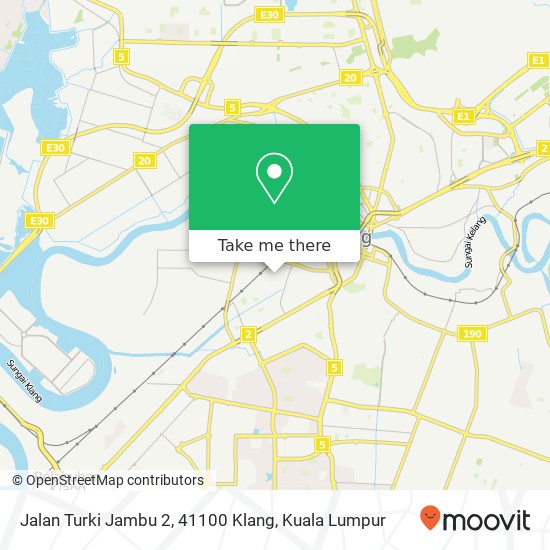 Jalan Turki Jambu 2, 41100 Klang map