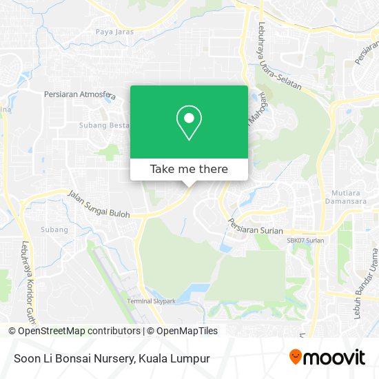 Soon Li Bonsai Nursery map