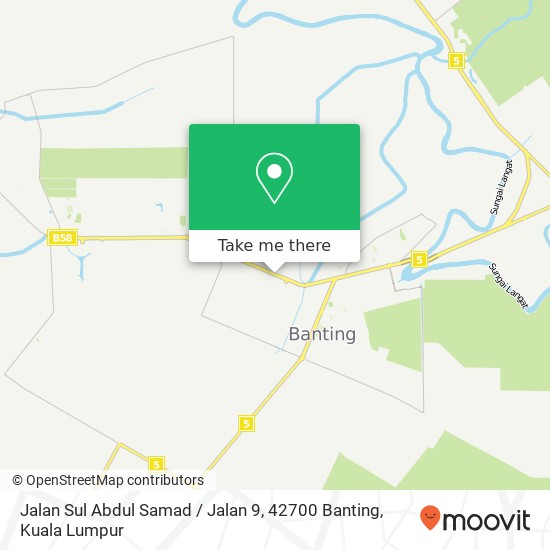 Jalan Sul Abdul Samad / Jalan 9, 42700 Banting map