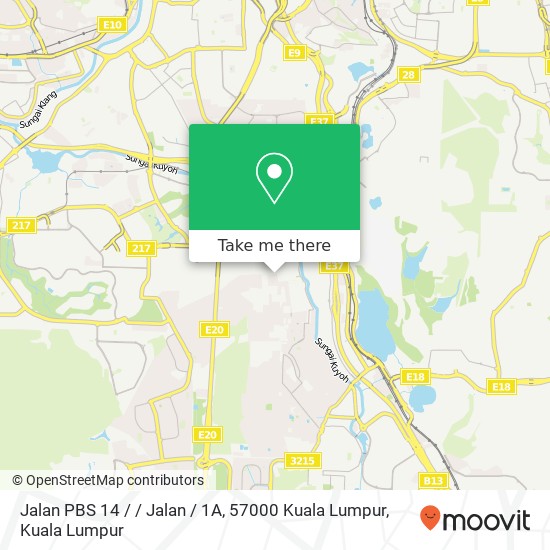 Jalan PBS 14 / / Jalan / 1A, 57000 Kuala Lumpur map