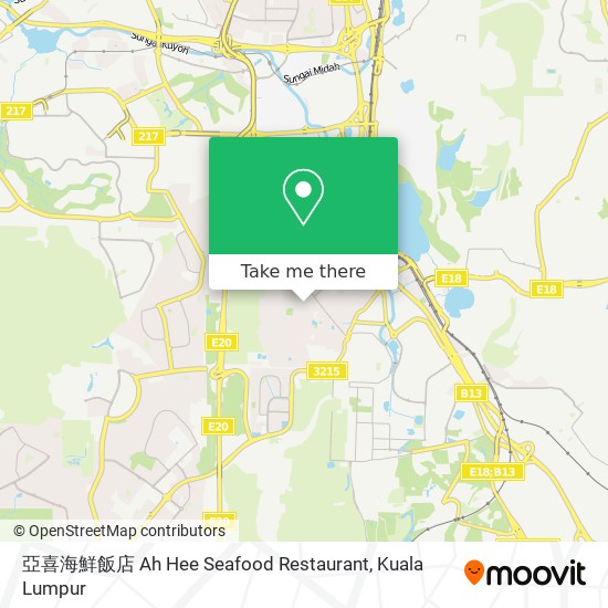 亞喜海鮮飯店 Ah Hee Seafood Restaurant map