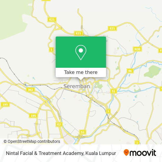 Nintal Facial & Treatment Academy map