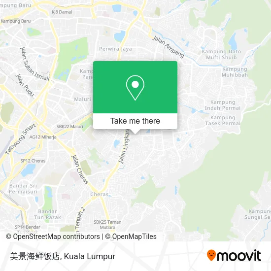 美景海鲜饭店 map