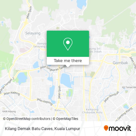 Kilang Demak Batu Caves map