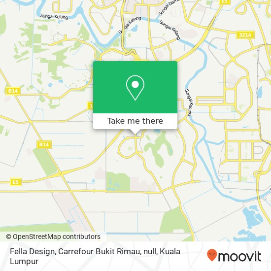 Peta Fella Design, Carrefour Bukit Rimau, null