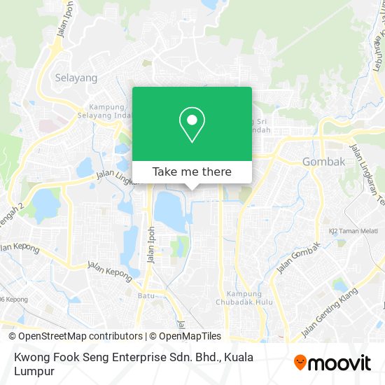 Kwong Fook Seng Enterprise Sdn. Bhd. map