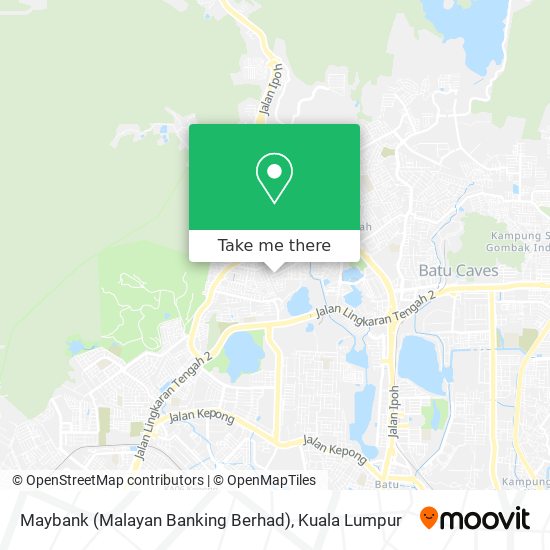 Maybank (Malayan Banking Berhad) map