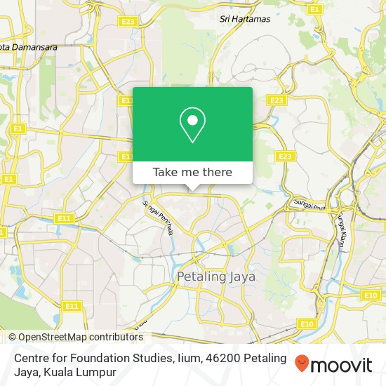 Centre for Foundation Studies, Iium, 46200 Petaling Jaya map