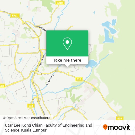 Utar Lee Kong Chian Faculty of Engineering and Science map