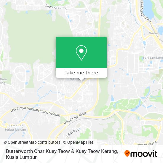 Butterworth Char Kuey Teow & Kuey Teow Kerang map