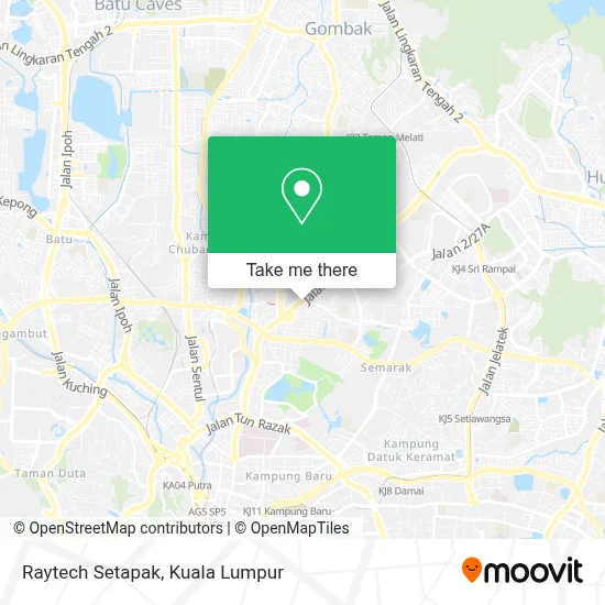 Raytech Setapak map