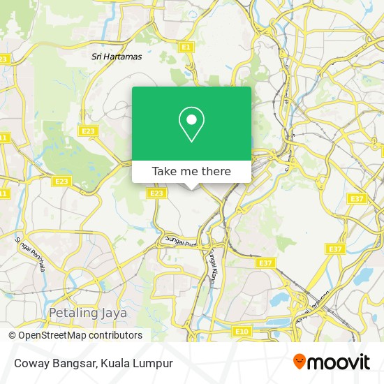 Peta Coway Bangsar