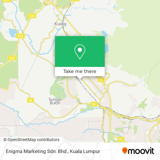 Enigma Marketing Sdn. Bhd. map