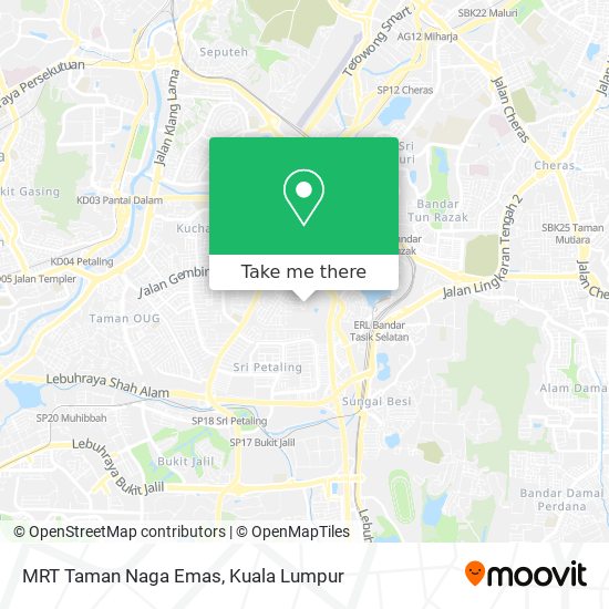 How To Get To Mrt Taman Naga Emas In Kuala Lumpur By Bus Or Mrt Lrt