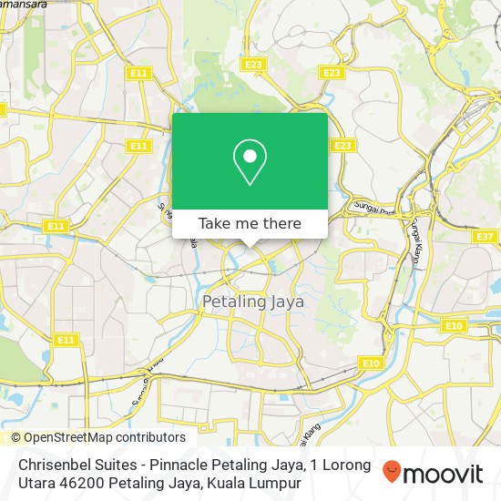 Chrisenbel Suites - Pinnacle Petaling Jaya, 1 Lorong Utara 46200 Petaling Jaya map