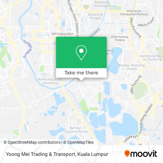 Peta Yoong Mei Trading & Transport