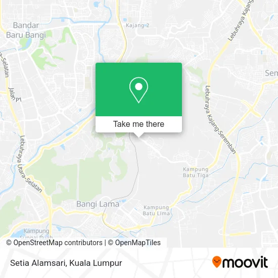Setia Alamsari map