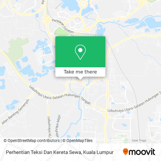 Perhentian Teksi Dan Kereta Sewa map