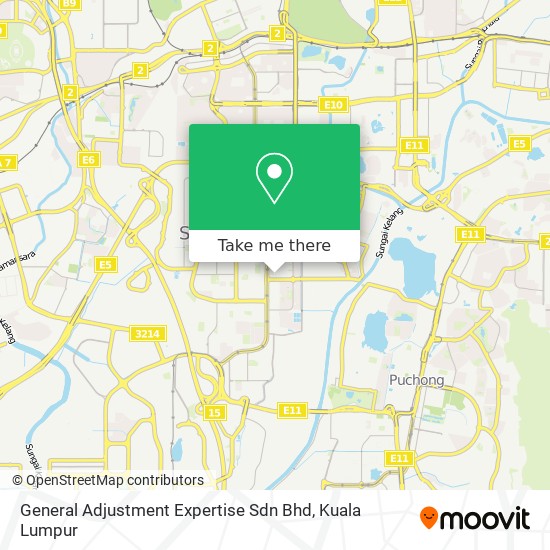 General Adjustment Expertise Sdn Bhd map
