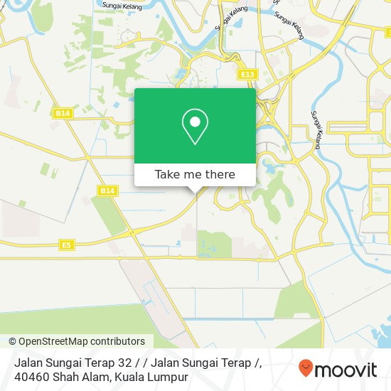 Peta Jalan Sungai Terap 32 / / Jalan Sungai Terap /, 40460 Shah Alam