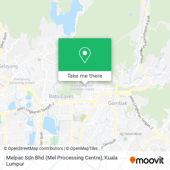 Melpac Sdn Bhd (Mel Processing Centre) map