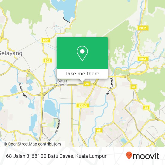 Peta 68 Jalan 3, 68100 Batu Caves