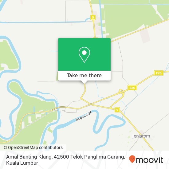 Amal Banting Klang, 42500 Telok Panglima Garang map