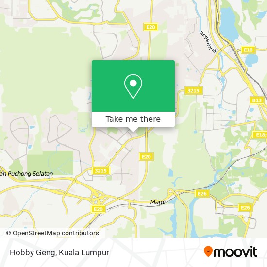 Hobby Geng map