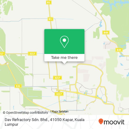 Dav Refractory Sdn. Bhd., 41050 Kapar map