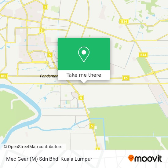 Mec Gear (M) Sdn Bhd map