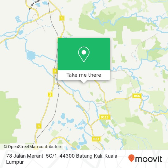 78 Jalan Meranti 5C / 1, 44300 Batang Kali map