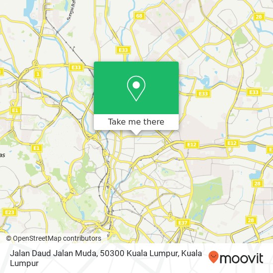 Jalan Daud Jalan Muda, 50300 Kuala Lumpur map