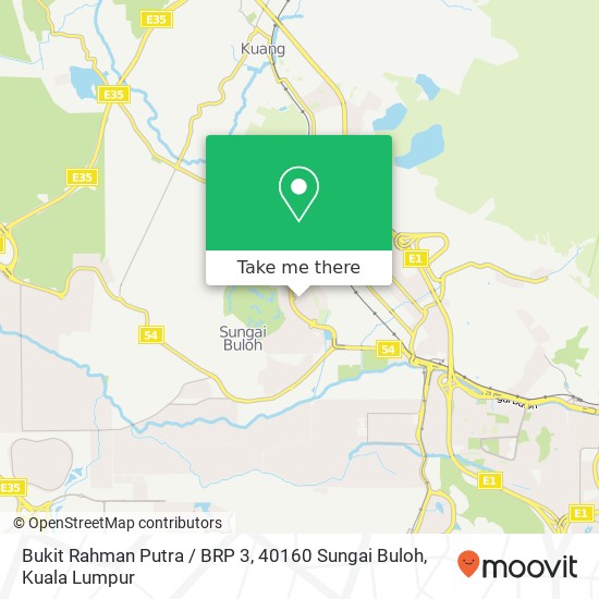 Bukit Rahman Putra / BRP 3, 40160 Sungai Buloh map