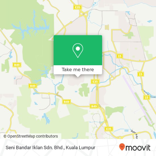 Seni Bandar Iklan Sdn. Bhd., Jalan Merah Saga U9 / 5A 40150 Shah Alam map