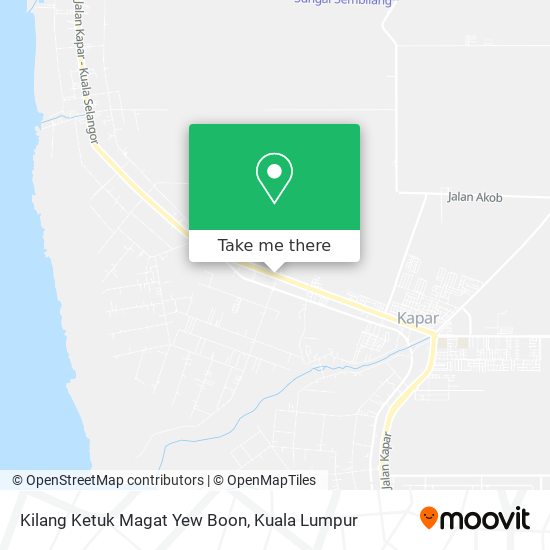 Kilang Ketuk Magat Yew Boon map