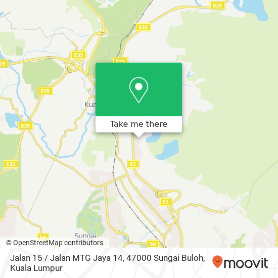 Jalan 15 / Jalan MTG Jaya 14, 47000 Sungai Buloh map