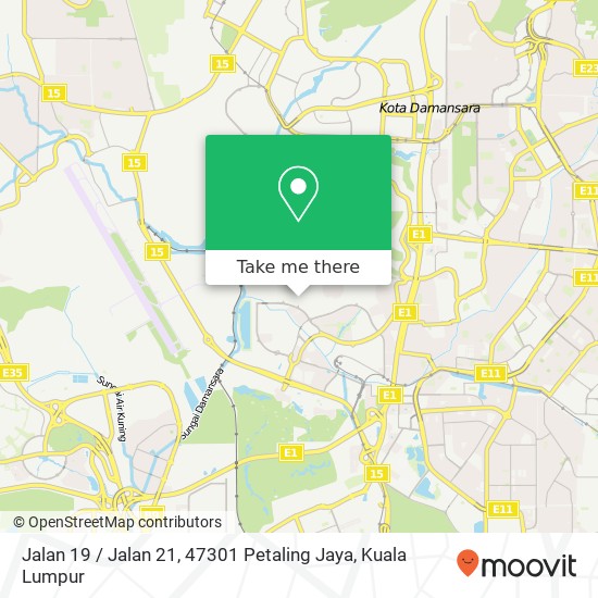 Jalan 19 / Jalan 21, 47301 Petaling Jaya map