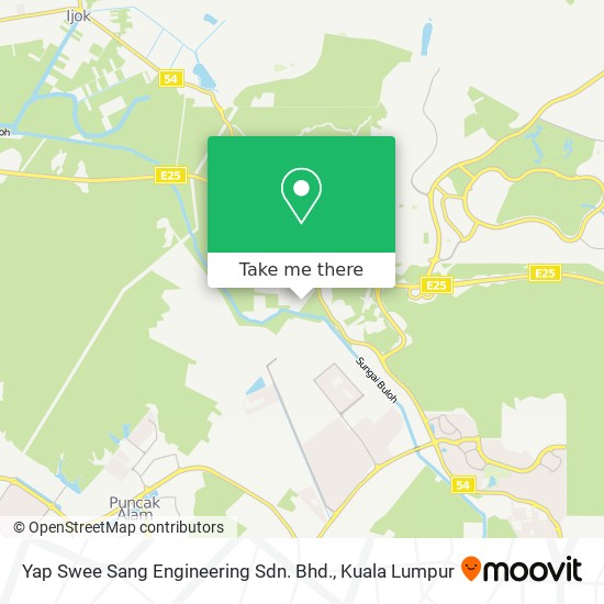 Peta Yap Swee Sang Engineering Sdn. Bhd.
