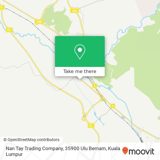 Peta Nan Tay Trading Company, 35900 Ulu Bernam