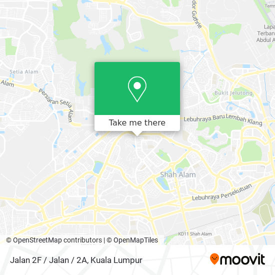 Jalan 2F / Jalan / 2A map