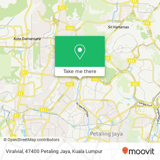 Peta Viralvial, 47400 Petaling Jaya