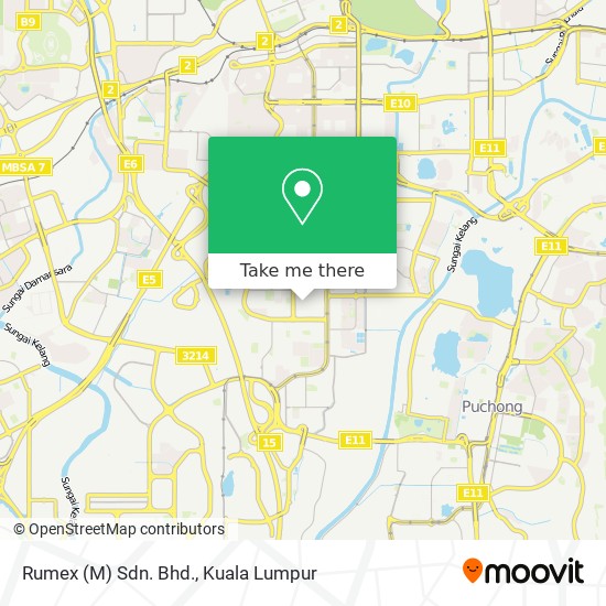 Rumex (M) Sdn. Bhd. map