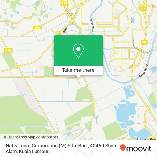 Natty Team Corporation (M) Sdn. Bhd., 40460 Shah Alam map