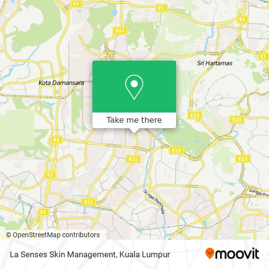 La Senses Skin Management map