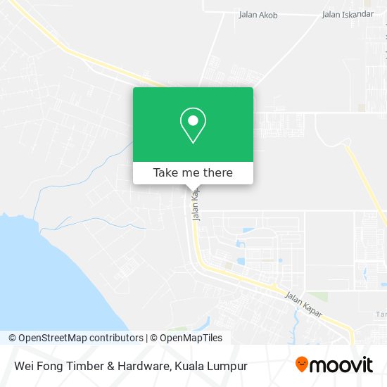 Wei Fong Timber & Hardware map