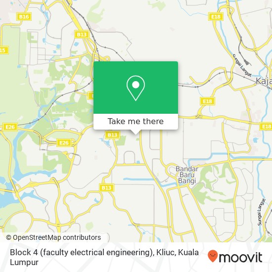 Block 4 (faculty electrical engineering), Kliuc map