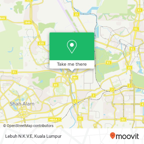 Lebuh N.K.V.E map